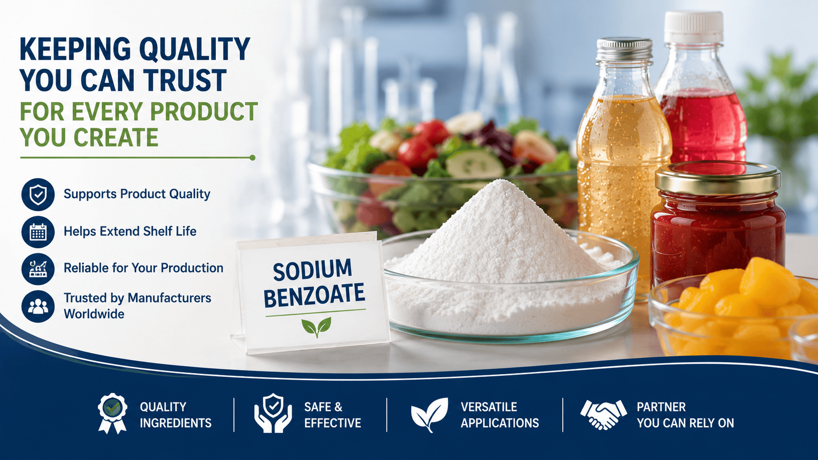 SODIUM BENZOATE - FOOD PRESERVATIVE (3/3)